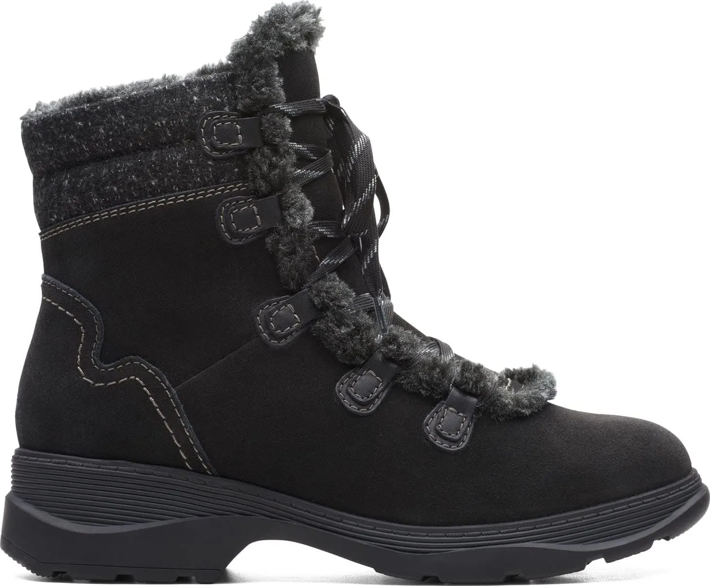 Clarks Women's Aveleigh Zip Warmlined Waterproof Fashion Boot