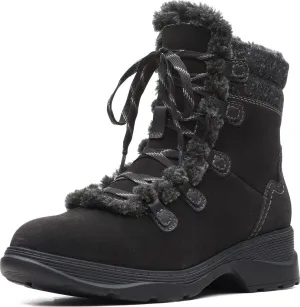 Clarks Women's Aveleigh Zip Warmlined Waterproof Fashion Boot