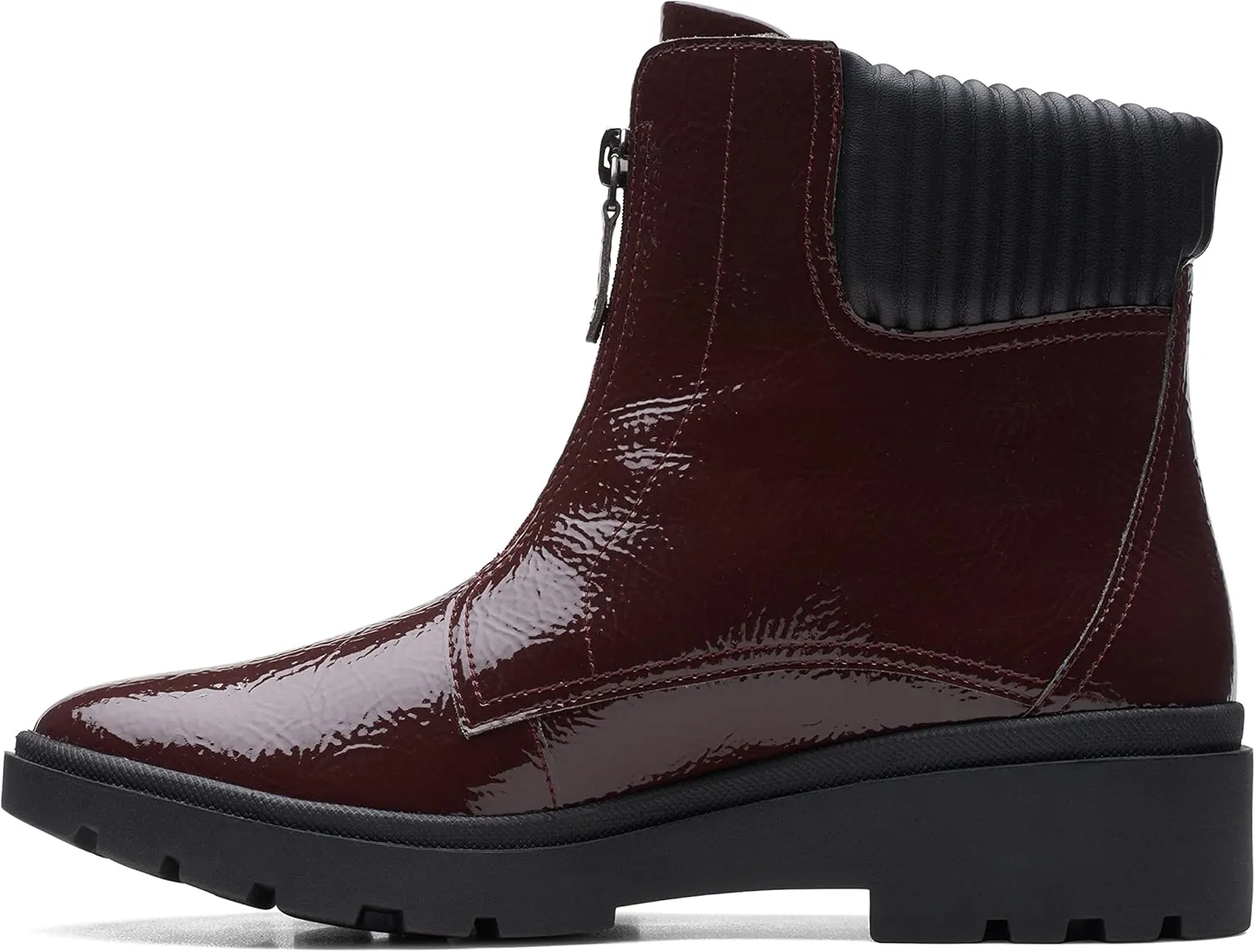 Clarks Women's Calla Zip Mid Calf Boot
