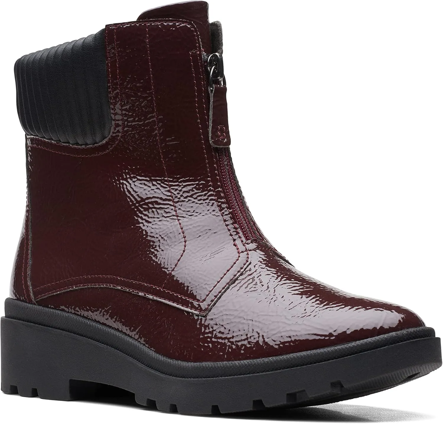 Clarks Women's Calla Zip Mid Calf Boot