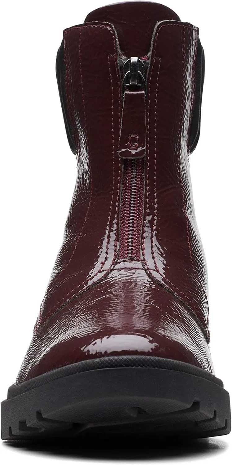 Clarks Women's Calla Zip Mid Calf Boot