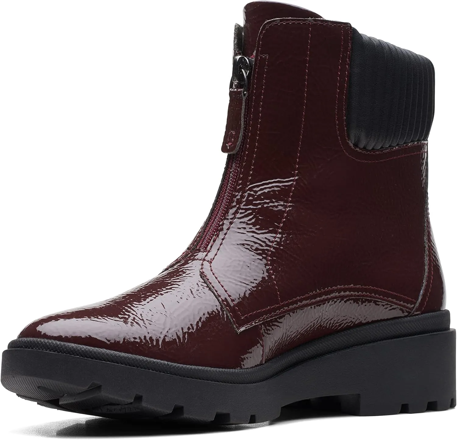 Clarks Women's Calla Zip Mid Calf Boot