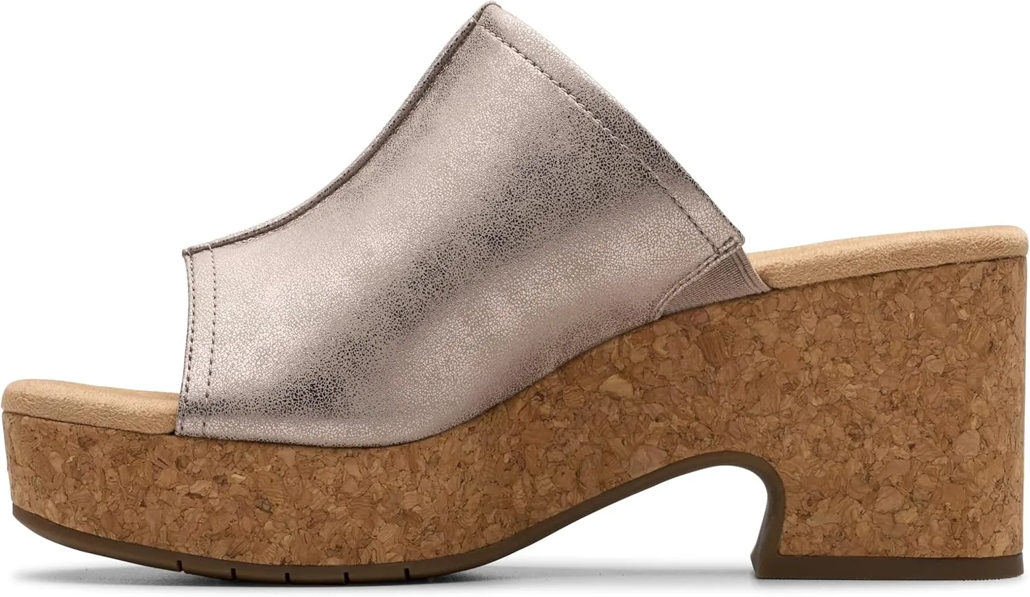 Clarks Women's Nerisa Vine Cork Wedge Sandal