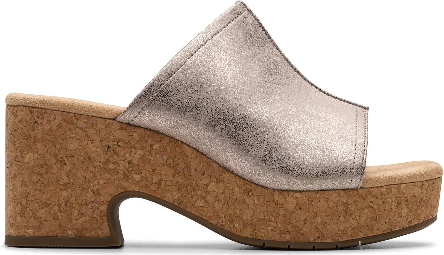 Clarks Women's Nerisa Vine Cork Wedge Sandal