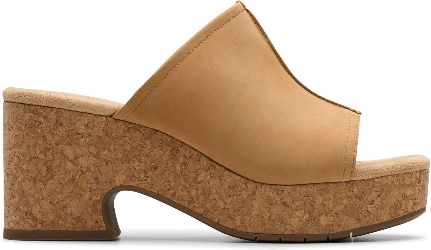 Clarks Women's Nerisa Vine Cork Wedge Sandal