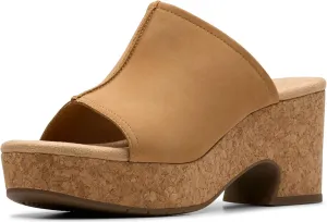 Clarks Women's Nerisa Vine Cork Wedge Sandal