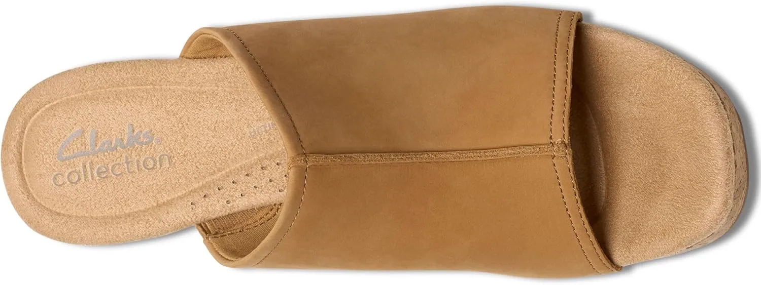 Clarks Women's Nerisa Vine Cork Wedge Sandal