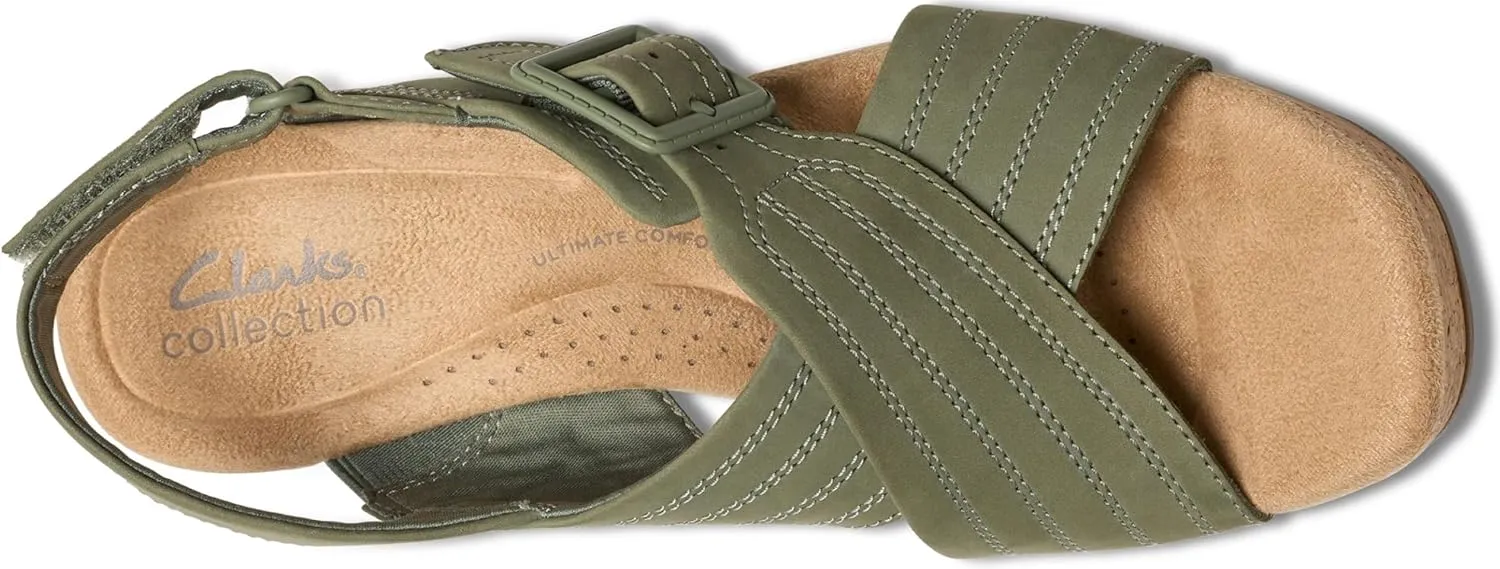 Clarks Women's Nerisa West Heeled Sandal
