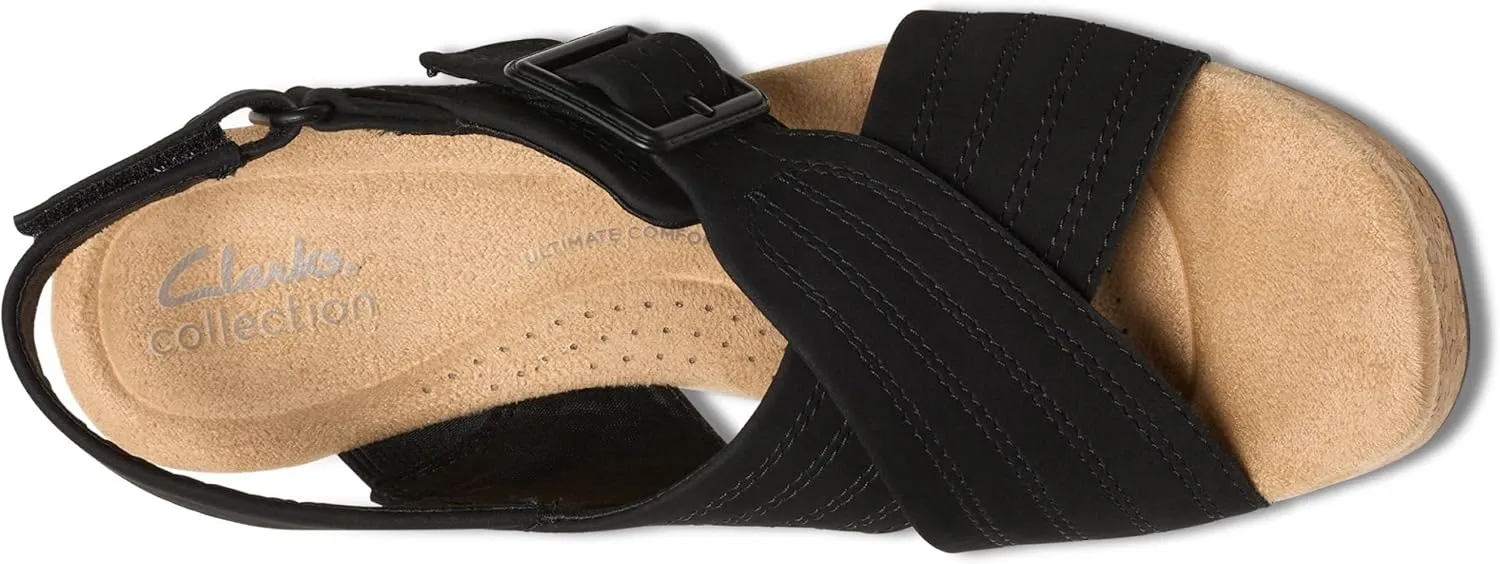 Clarks Women's Nerisa West Heeled Sandal