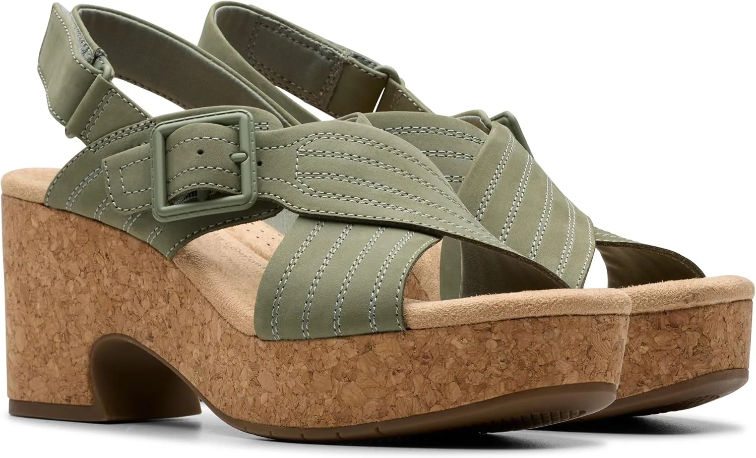 Clarks Women's Nerisa West Heeled Sandal