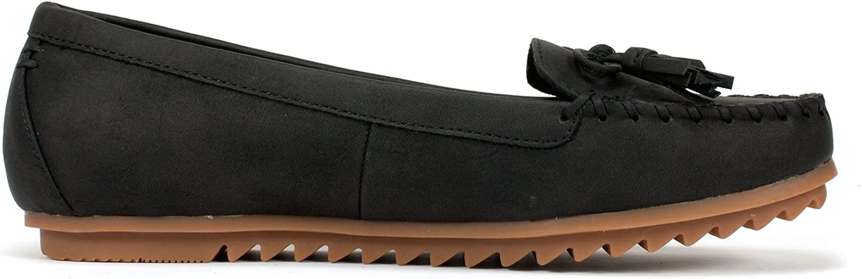 CLIFFS BY WHITE MOUNTAIN 'SAMANDA' Women's Loafer, Black - 5 M