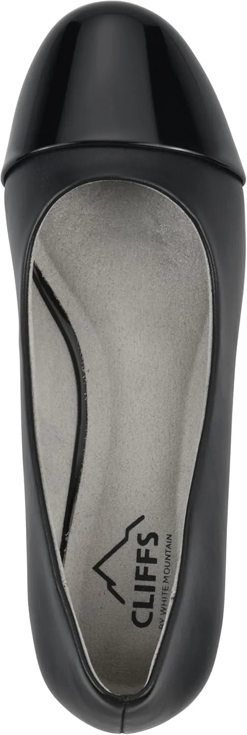 CLIFFS BY WHITE MOUNTAIN Women's Bolivia Cushioned Wedge Heel