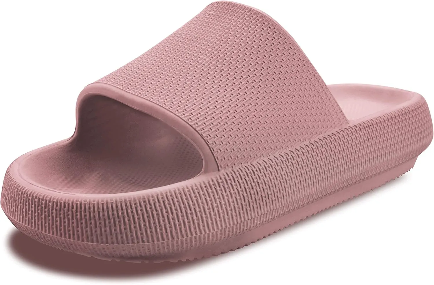 Cloud Slides For Women and Men,Pillow Slippers Bathroom Sandals,EVA Non Slip Thick Sole Platform Shoes
