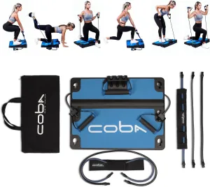COBA Board Glute Trainer - Full Home Workout System, Core, Booty, Arm & Glute Exercise Machine, Portable Home Gym Full Body Booty Band Trainer with Free Videos