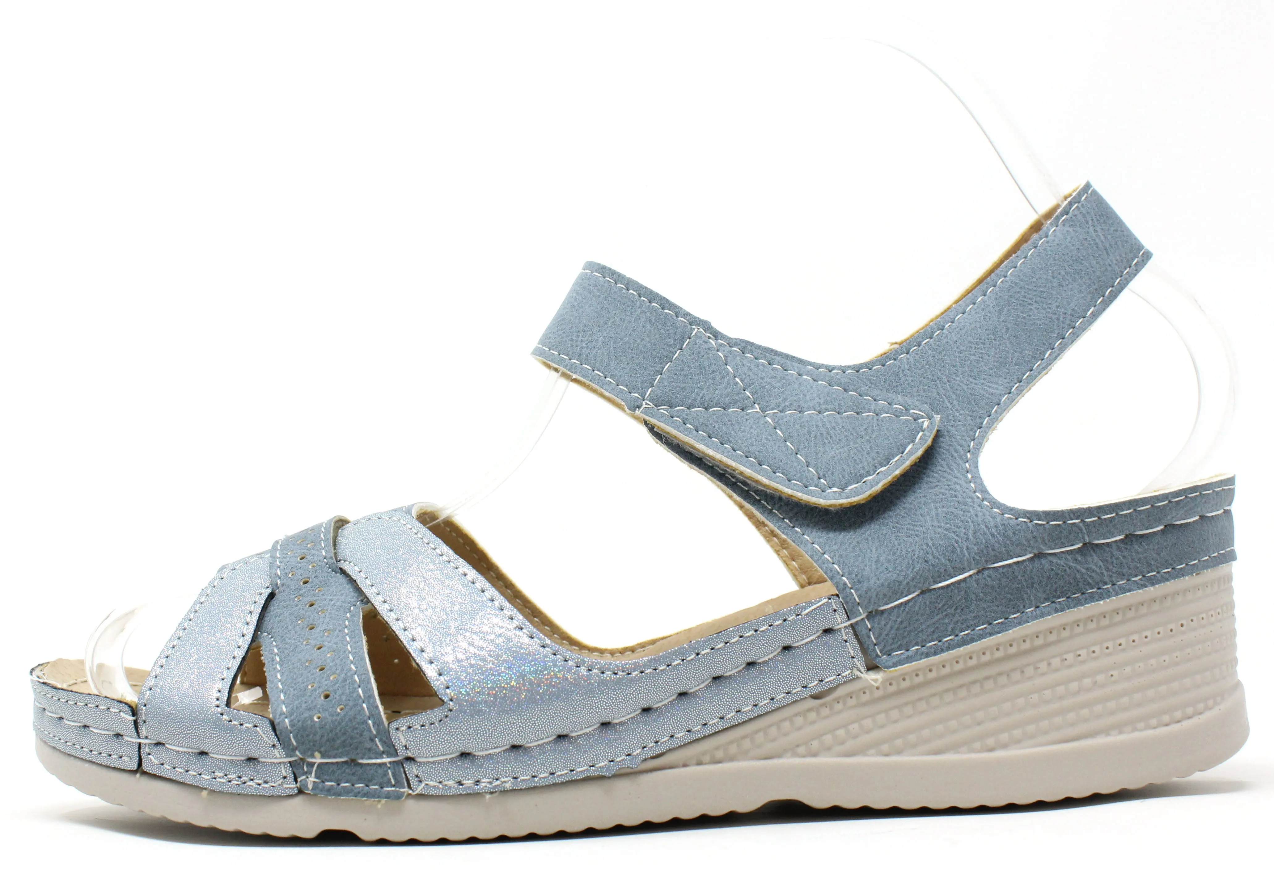 Comfort Cross Strap Sandal