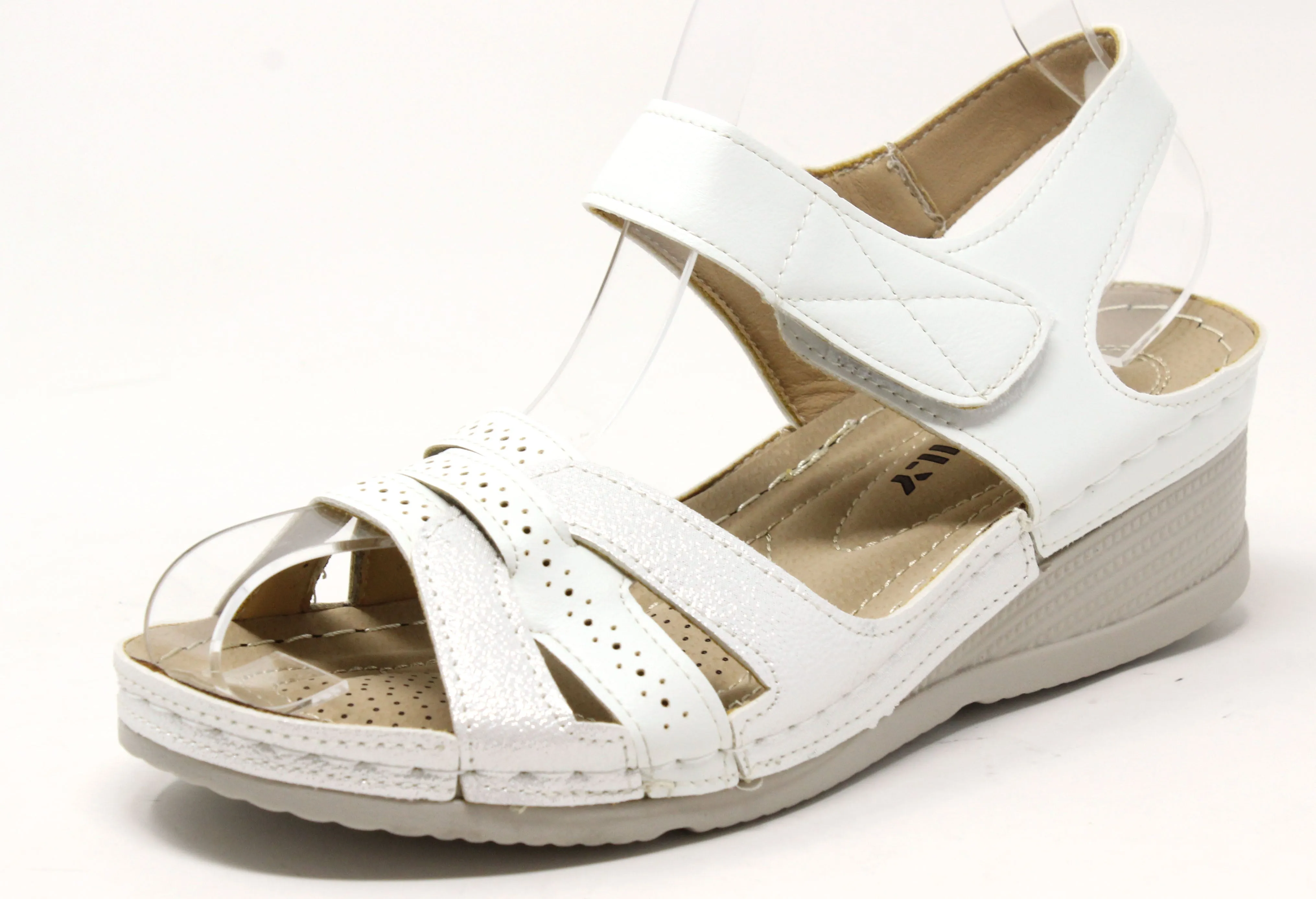 Comfort Cross Strap Sandal