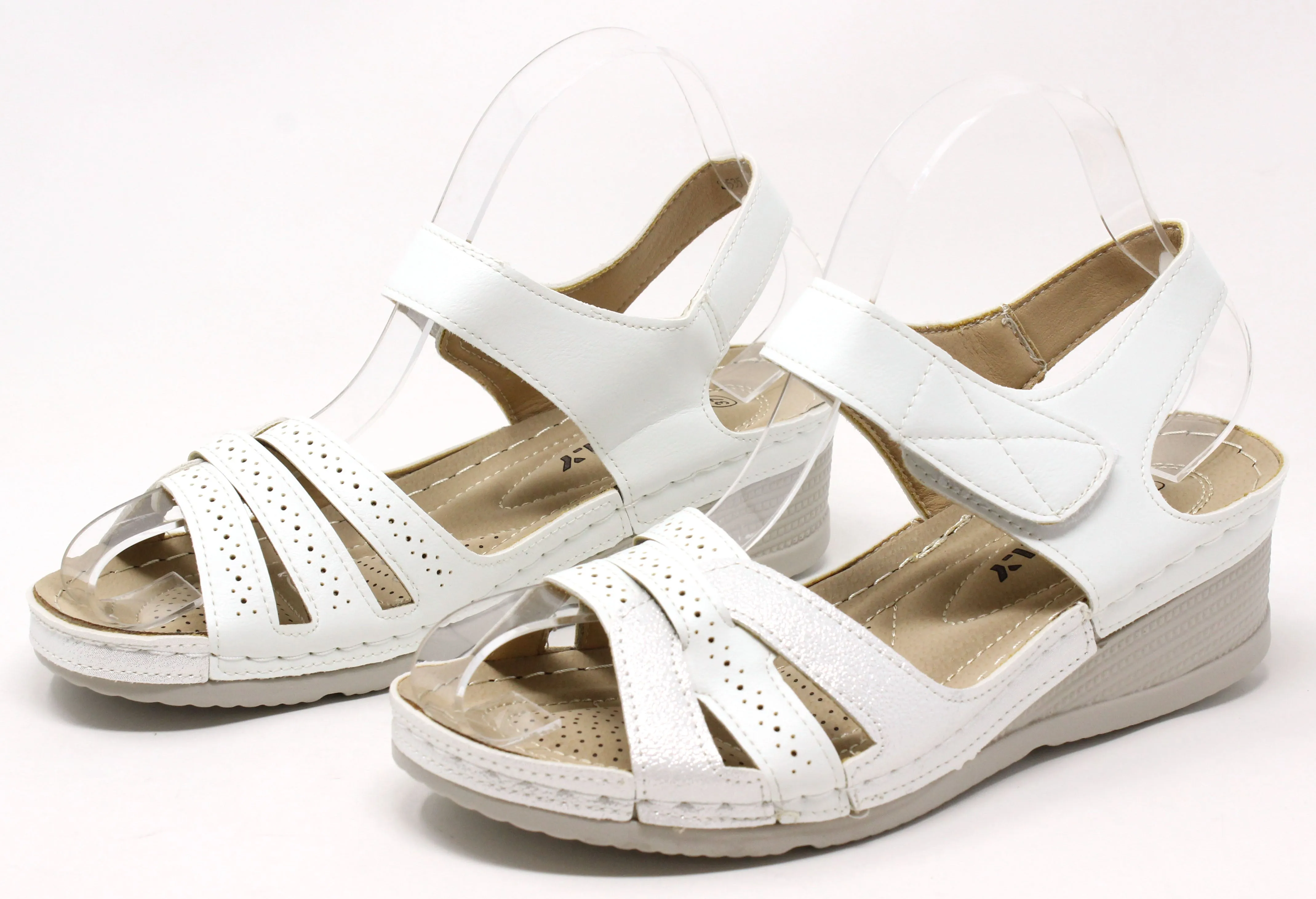 Comfort Cross Strap Sandal