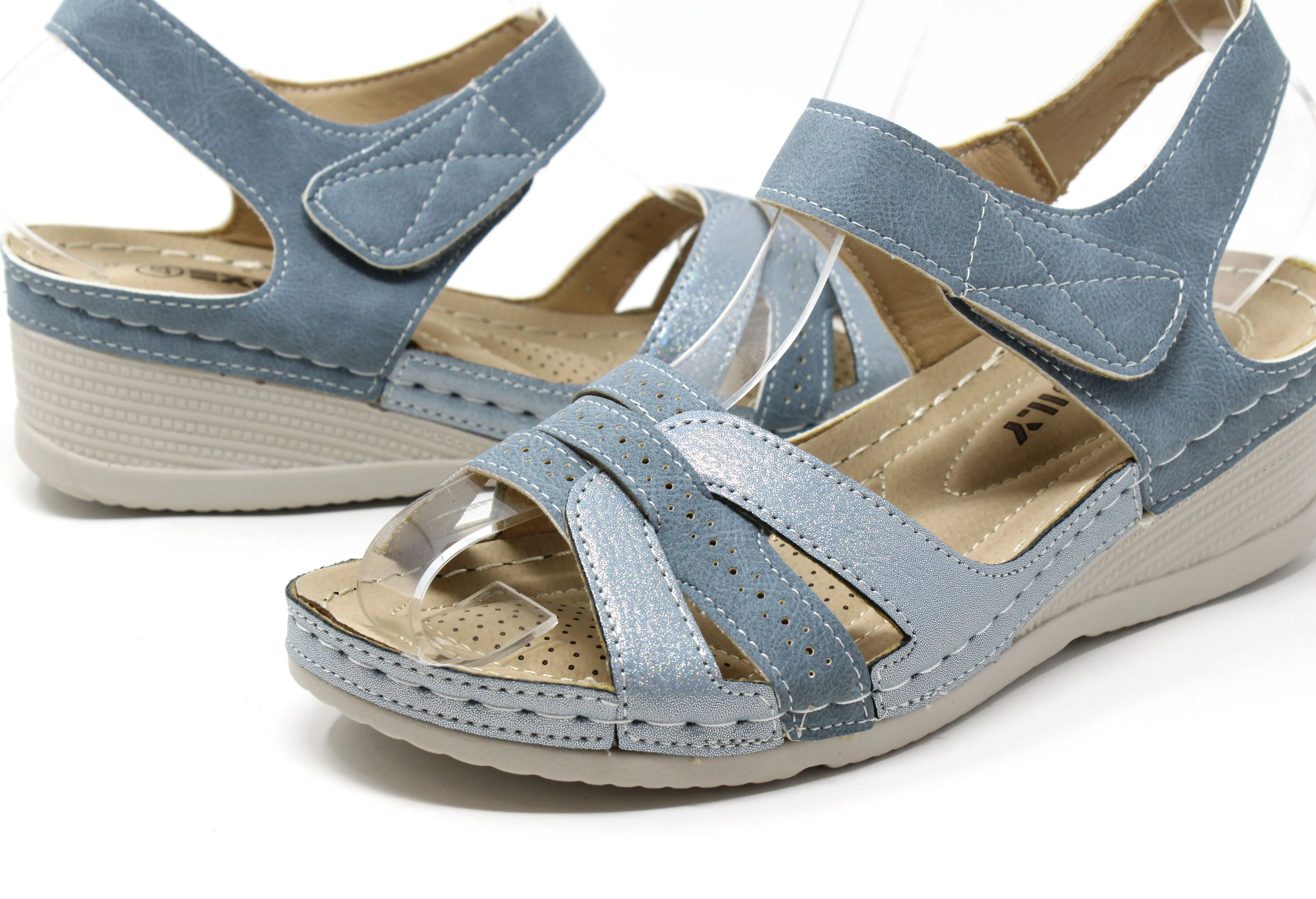 Comfort Cross Strap Sandal