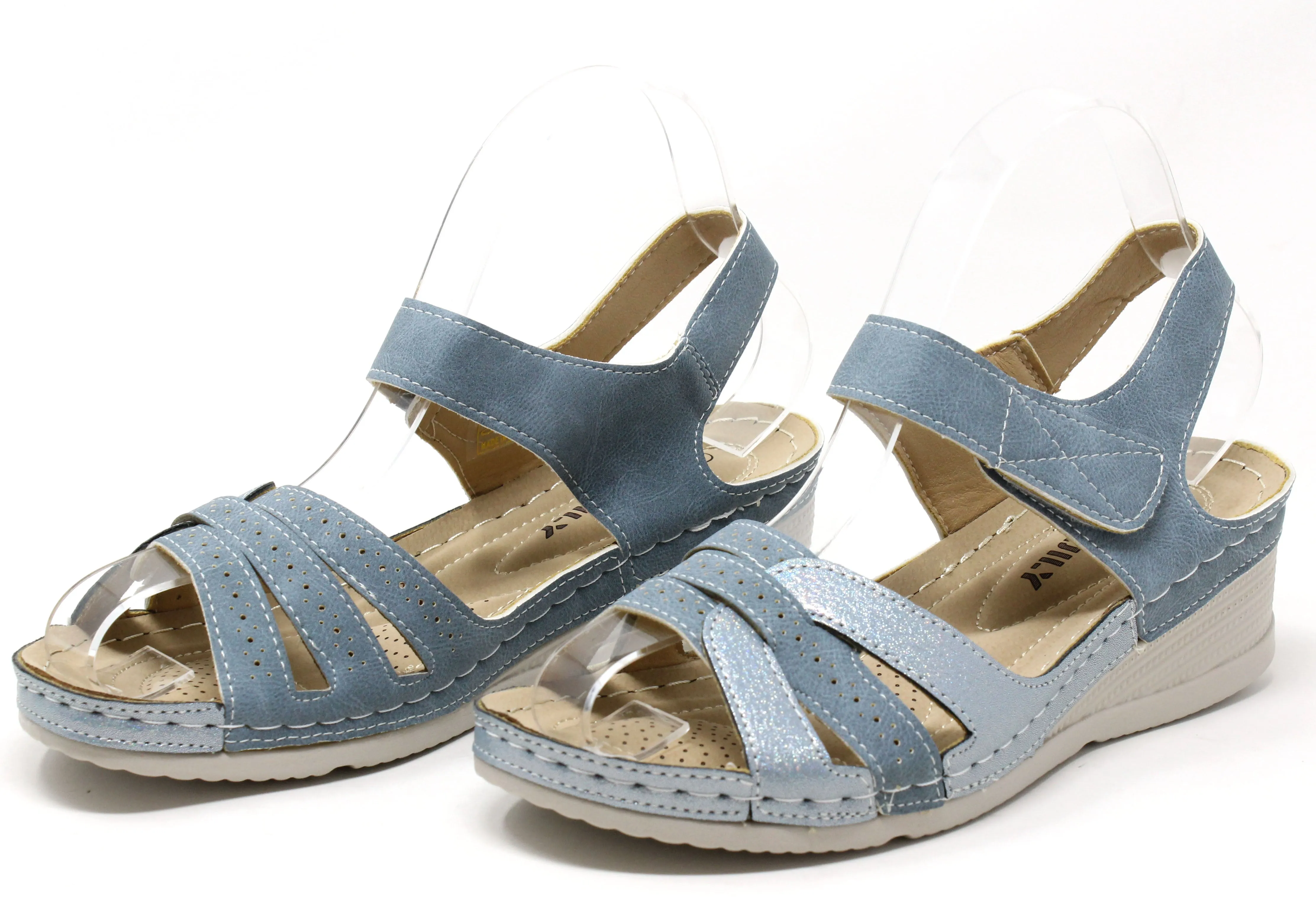 Comfort Cross Strap Sandal