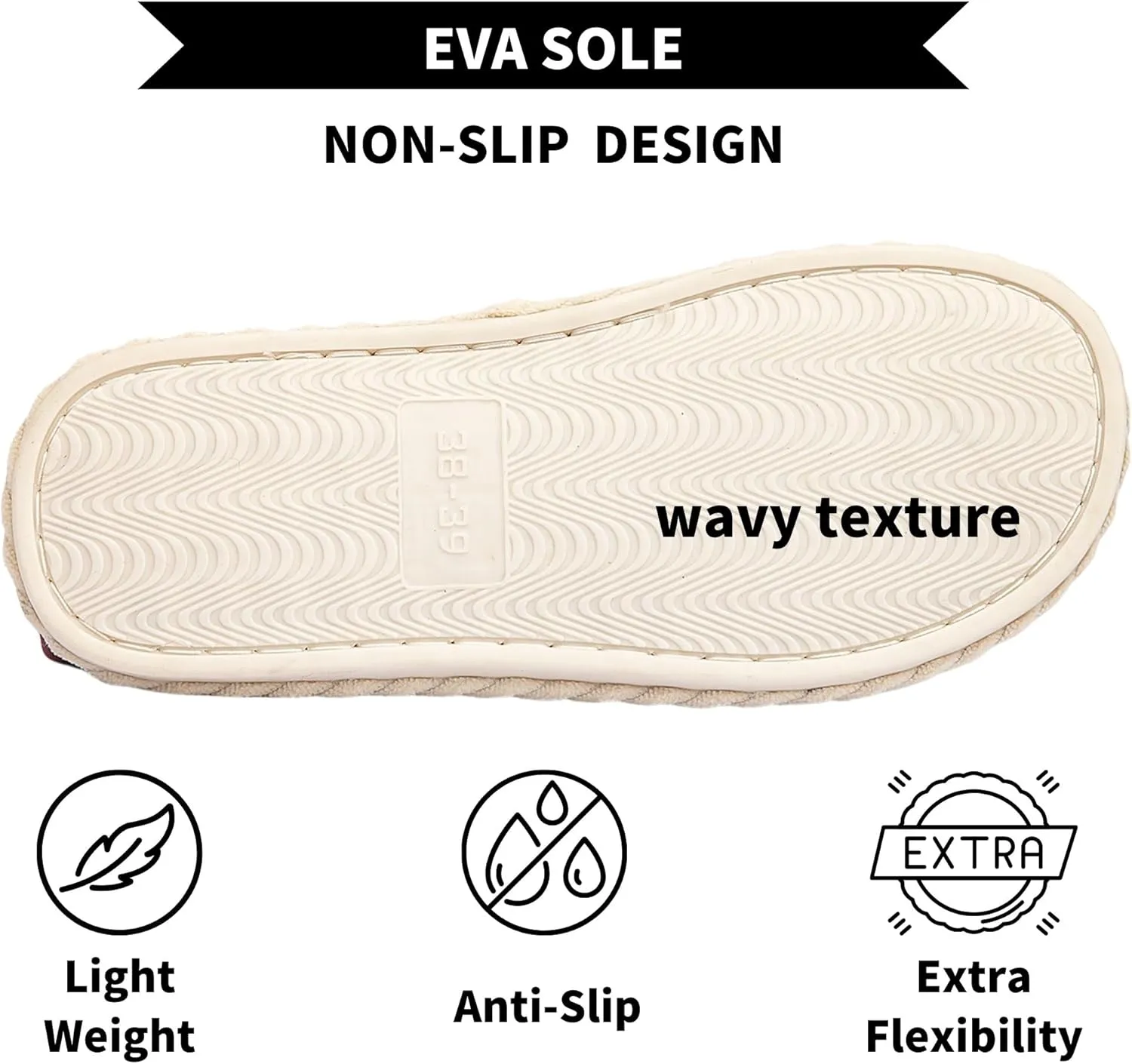 Comfy Slippers for Women Memory Foam House Bedroom Shoes Corduroy Bow Crossbands Slide Slipper Shoes Open Toe Slip On Sole Slippers Soft Trendy Gift