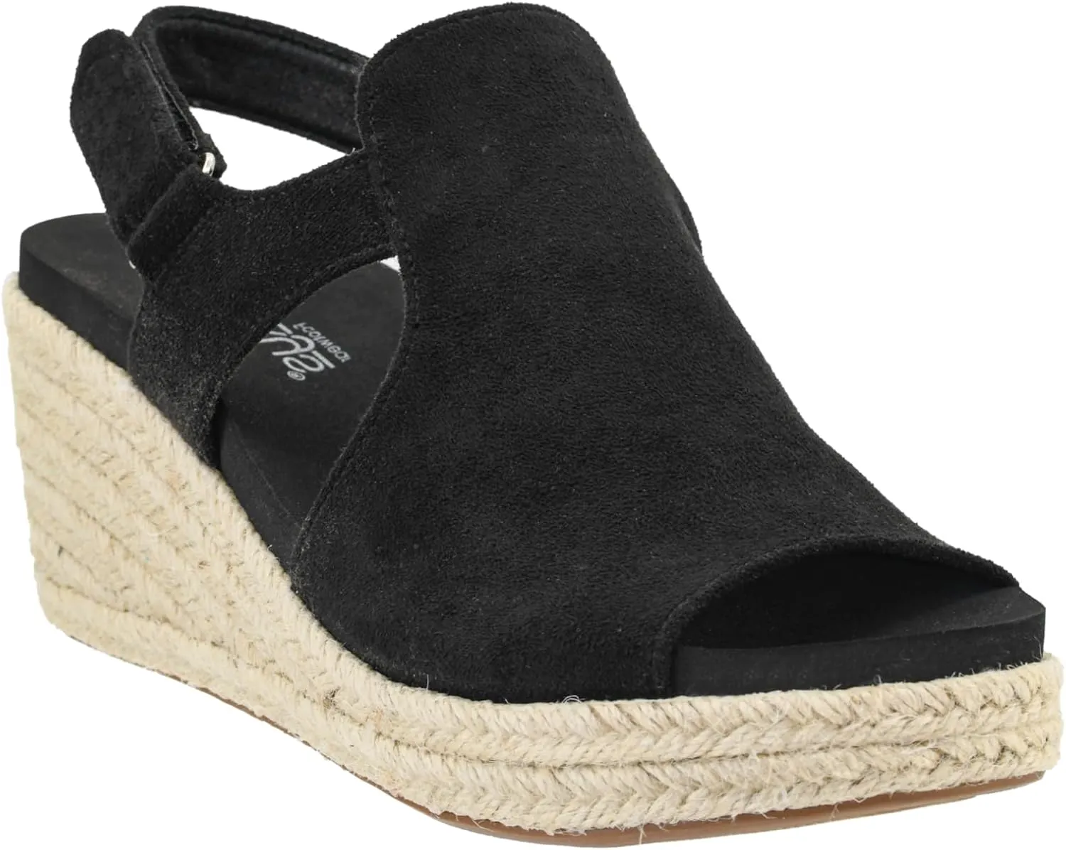 Corkys Footwear Pose Wedges | Memory Foam Insoles, 2.5-Inch Heel, Hook and Loop Closure | Stylish and Comfortable for All Day Wear