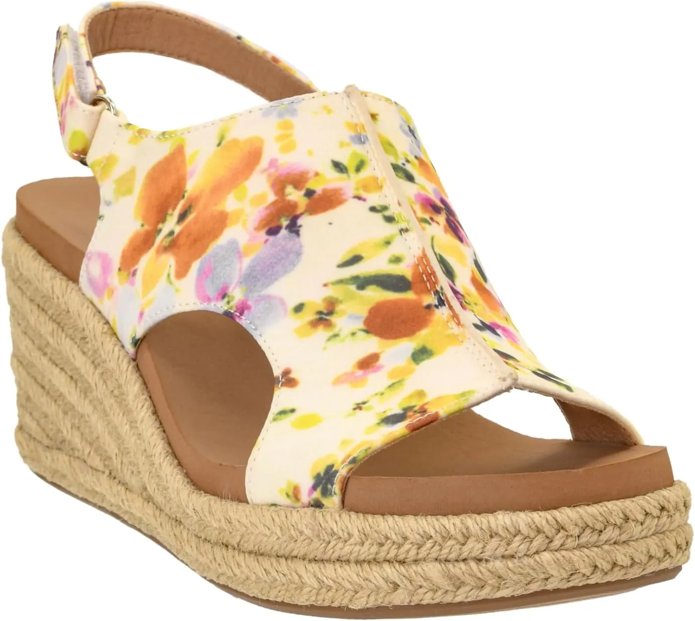 Corkys Footwear Womens Carley Wedges, Featuring Corkys EVA Foam Cushioned Insoles, A 2.5 Inch Heel, Lightweight For All Day Wear, And Hook And Loop Closure