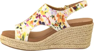 Corkys Footwear Womens Carley Wedges, Featuring Corkys EVA Foam Cushioned Insoles, A 2.5 Inch Heel, Lightweight For All Day Wear, And Hook And Loop Closure