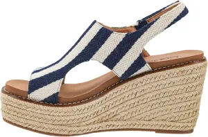 Corkys Footwear Women's Freddie Wedge Sandals with 3.75-Inch Heel and 2-inch Platform- Comfort-Enhancing EVA Insoles, and Stylish Jute Wrapped Bottom Design