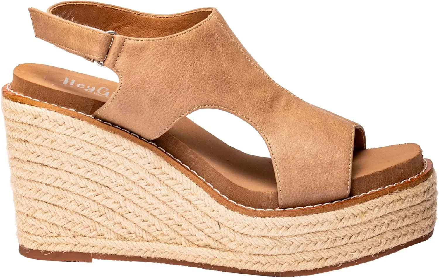 Corkys Footwear Women's Freddie Wedge Sandals with 3.75-Inch Heel and 2-inch Platform- Comfort-Enhancing EVA Insoles, and Stylish Jute Wrapped Bottom Design