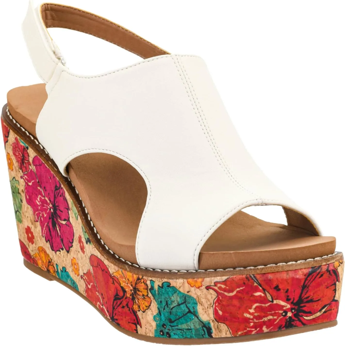 Corkys Footwear Women's Freddie Wedge Sandals with 3.75-Inch Heel and 2-inch Platform- Comfort-Enhancing EVA Insoles, and Stylish Jute Wrapped Bottom Design