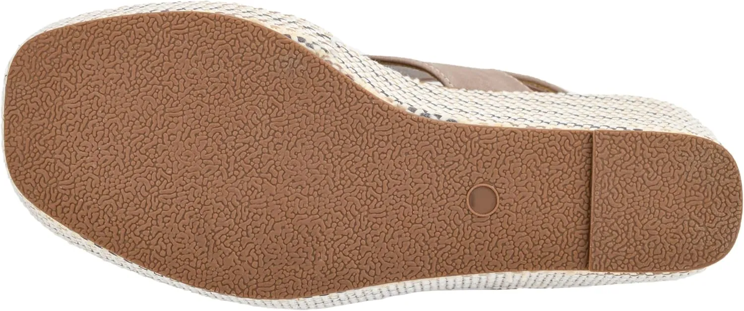 Corkys Footwear Women's Freddie Wedge Sandals with 3.75-Inch Heel and 2-inch Platform- Comfort-Enhancing EVA Insoles, and Stylish Jute Wrapped Bottom Design
