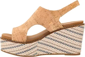 Corkys Footwear Women's Freddie Wedge Sandals with 3.75-Inch Heel and 2-inch Platform- Comfort-Enhancing EVA Insoles, and Stylish Jute Wrapped Bottom Design