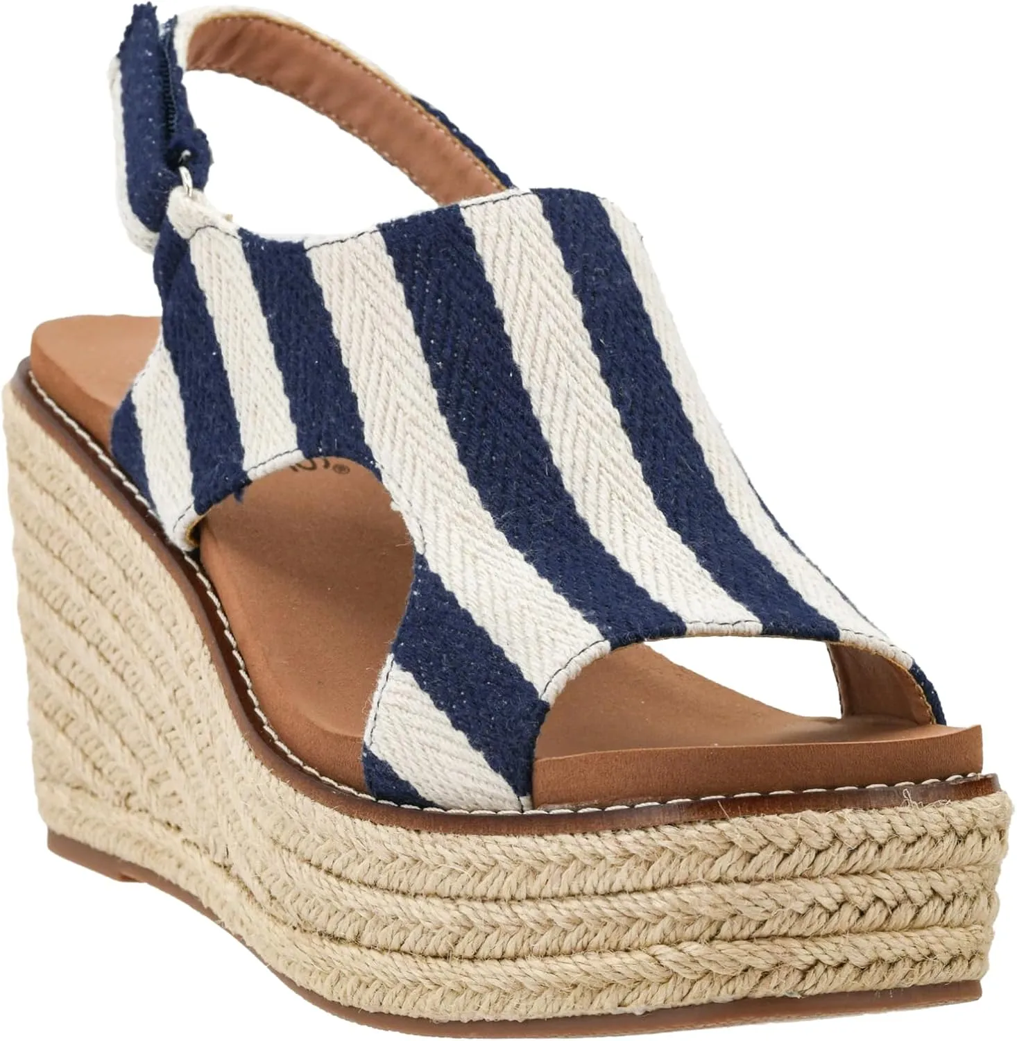 Corkys Footwear Women's Freddie Wedge Sandals with 3.75-Inch Heel and 2-inch Platform- Comfort-Enhancing EVA Insoles, and Stylish Jute Wrapped Bottom Design