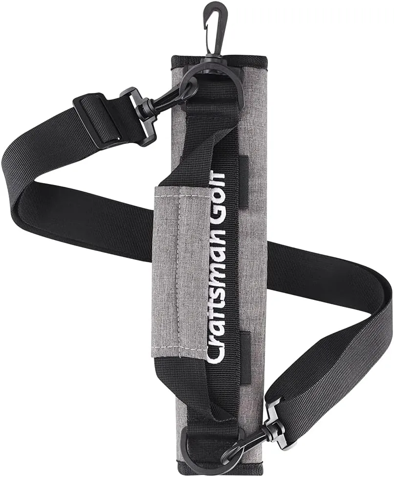 Craftsman Golf Portable Mini Carry Bag Shoulder Sleeve Bag Ideal for Golf Course Available for Custom Version with Your Name Stitched