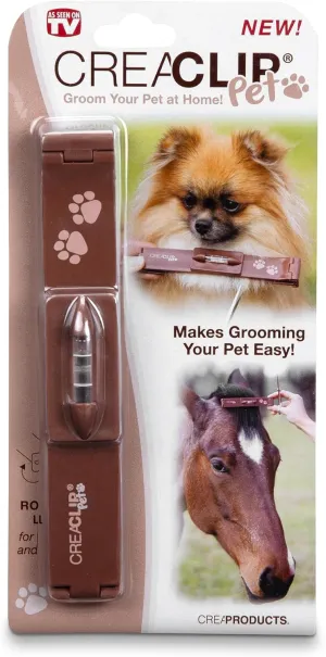 CreaPet - Quiet Dog Cat Horse Pet Grooming Kit - Low Noise Pet Grooming Clip Cordless for Sensitive Pets