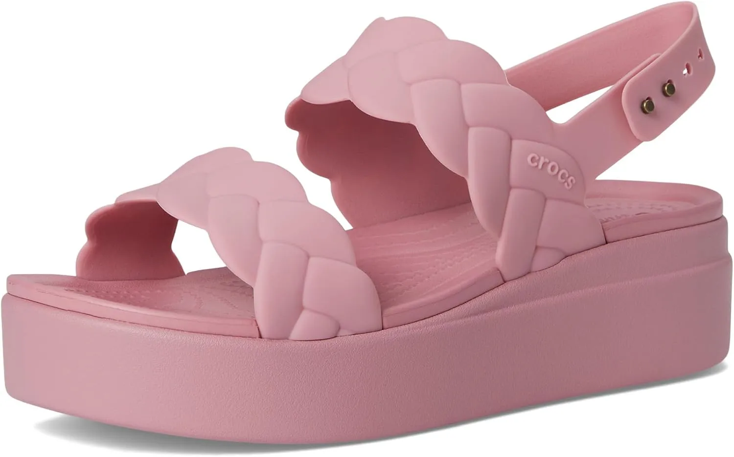 Crocs Women's Brooklyn Low Wedges Platform Sandals