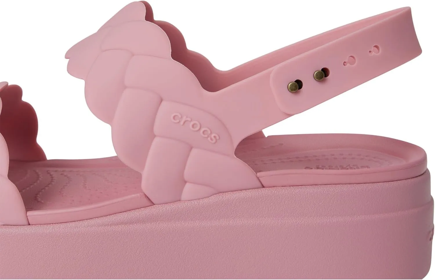 Crocs Women's Brooklyn Low Wedges Platform Sandals
