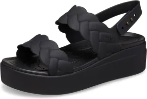 Crocs Women's Brooklyn Low Wedges Platform Sandals