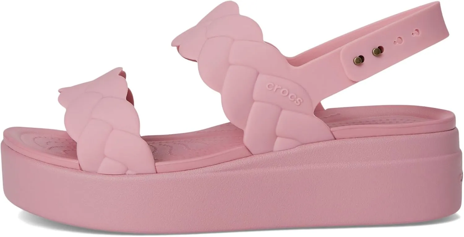 Crocs Women's Brooklyn Low Wedges Platform Sandals