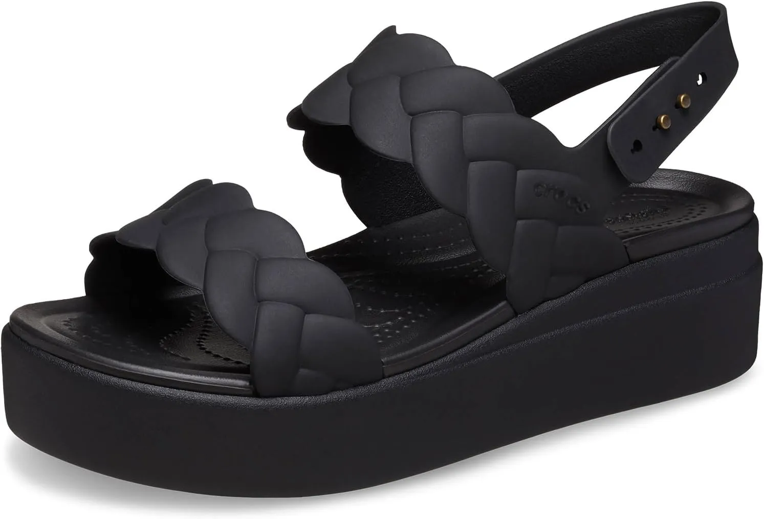 Crocs Women's Brooklyn Low Wedges Platform Sandals