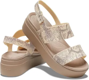 Crocs Women’s Brooklyn Low Wedges, Platform Sandals