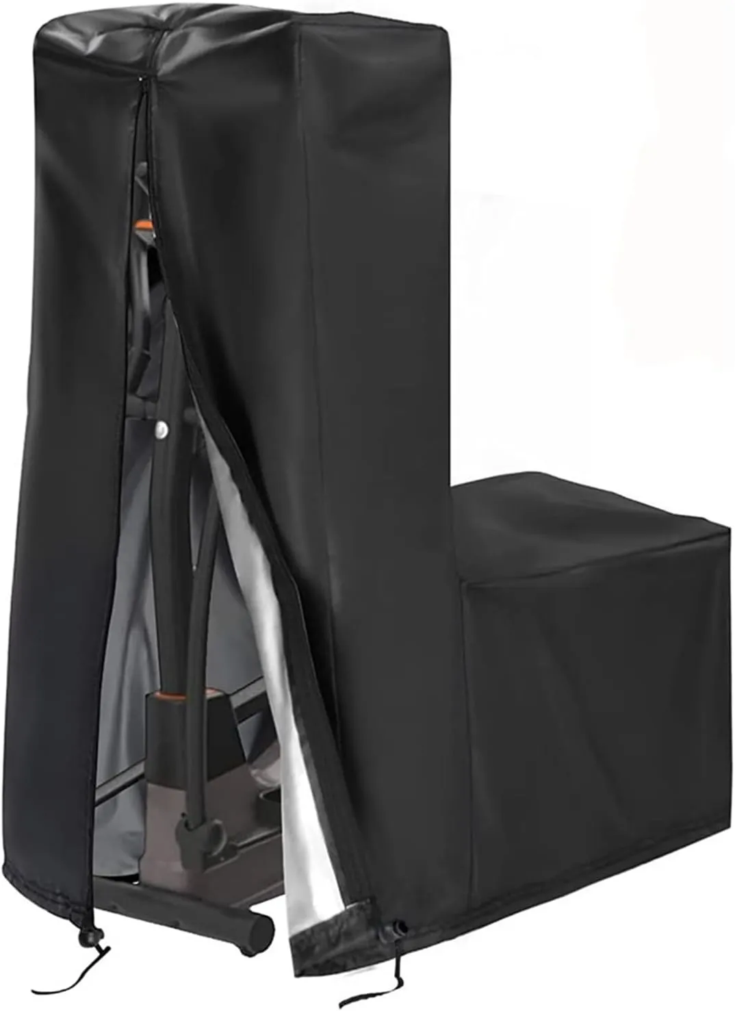 Cross Trainer Cover Waterproof, Elliptical Exercise Machine Cover, Exercise Trainer Cover, Waterproof & Dustproof Protective Cover Suitable for Cross-Trainers(Black,140 * 64 * 165cm)