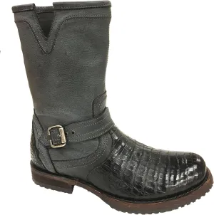 Cuadra Biker Crocodile Boot 2E09FY