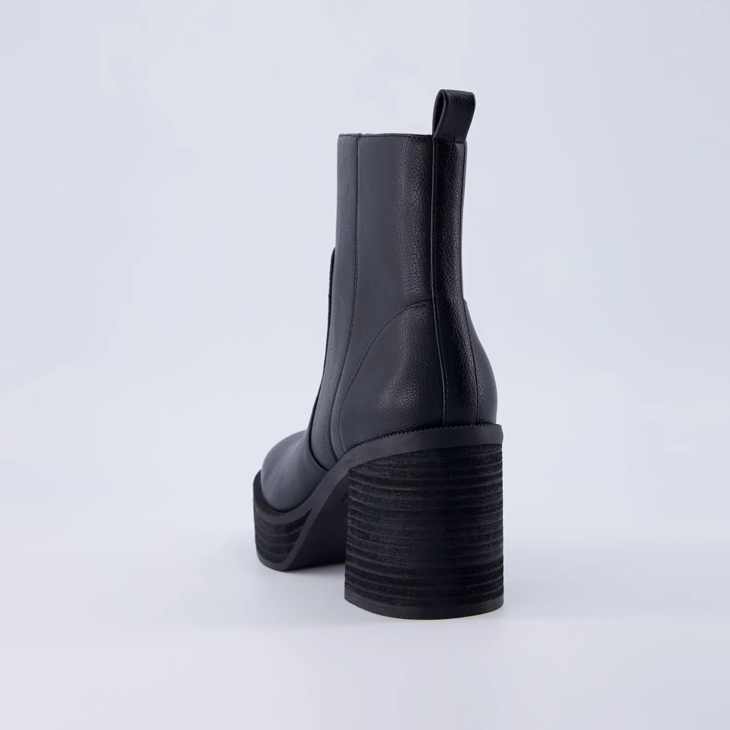 CUSHIONAIRE Women's Festival Platform Block Heel Boot  Memory Foam, Wide Widths Available