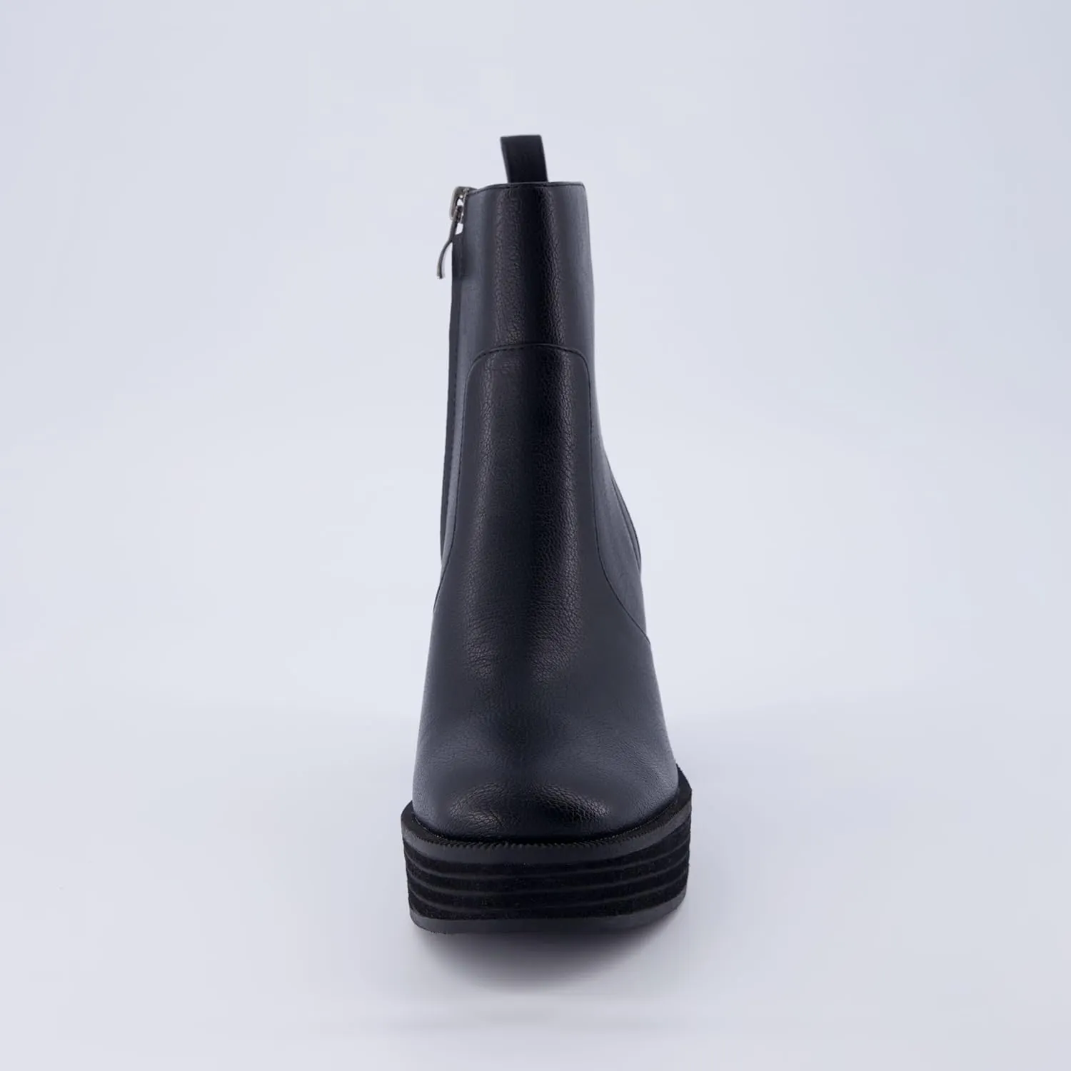 CUSHIONAIRE Women's Festival Platform Block Heel Boot  Memory Foam, Wide Widths Available