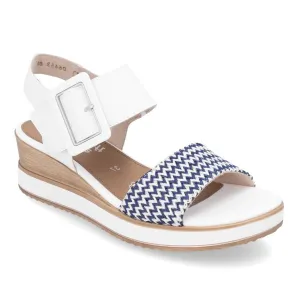 D6453 Strap Wedge Sandals