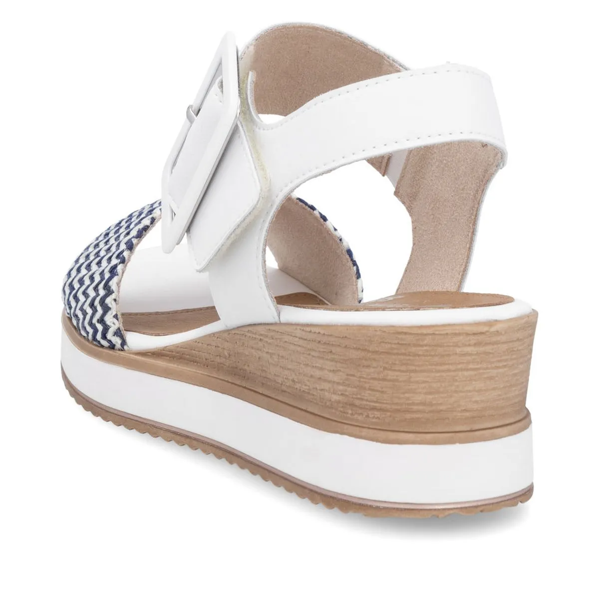 D6453 Strap Wedge Sandals