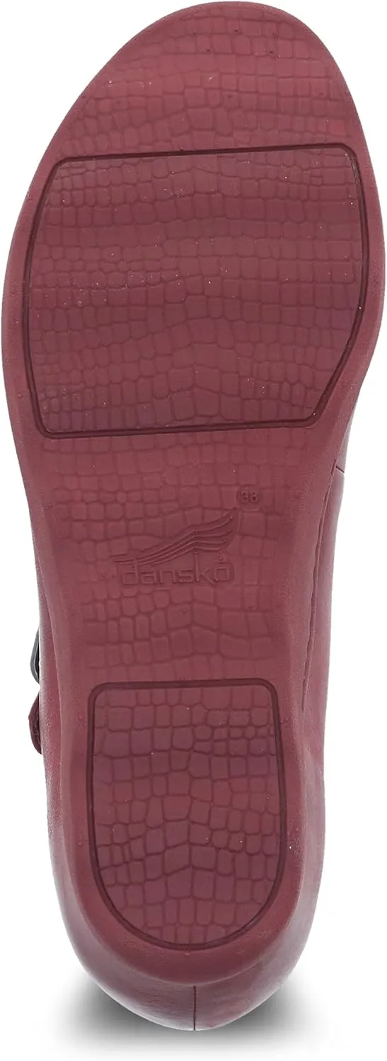 Dansko Womens Marcella Mary Jane - Comfort Shoes, Arch Support, adjustabale Strap