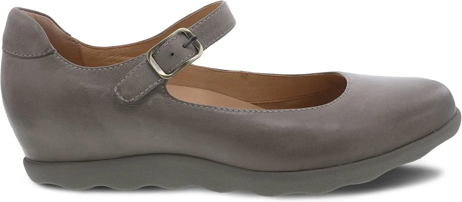 Dansko Womens Marcella Mary Jane - Comfort Shoes, Arch Support, adjustabale Strap