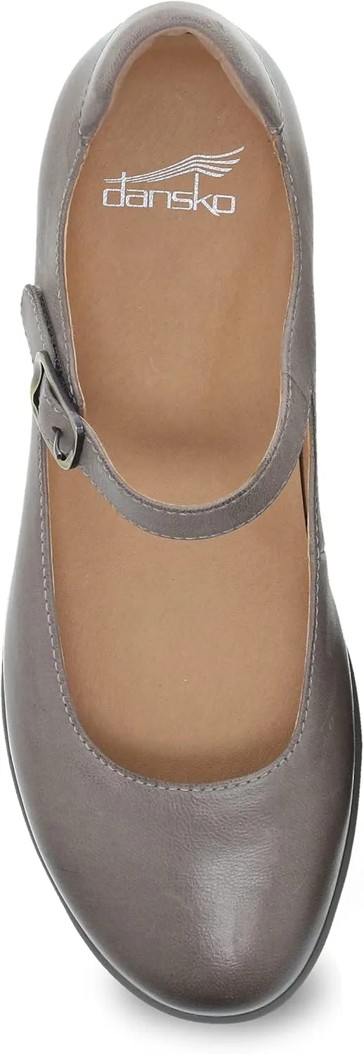 Dansko Womens Marcella Mary Jane - Comfort Shoes, Arch Support, adjustabale Strap
